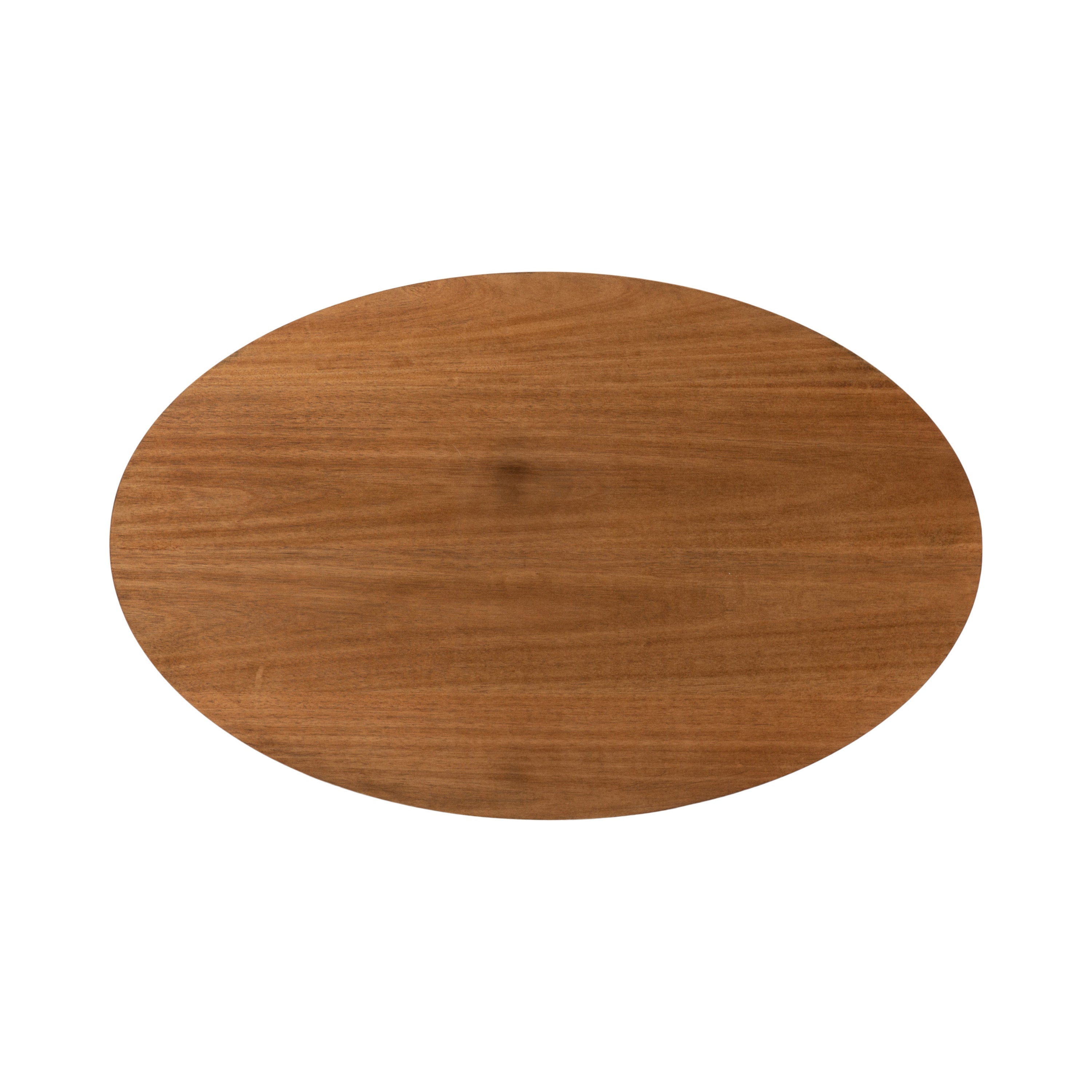 Oval Wood Coffee Table