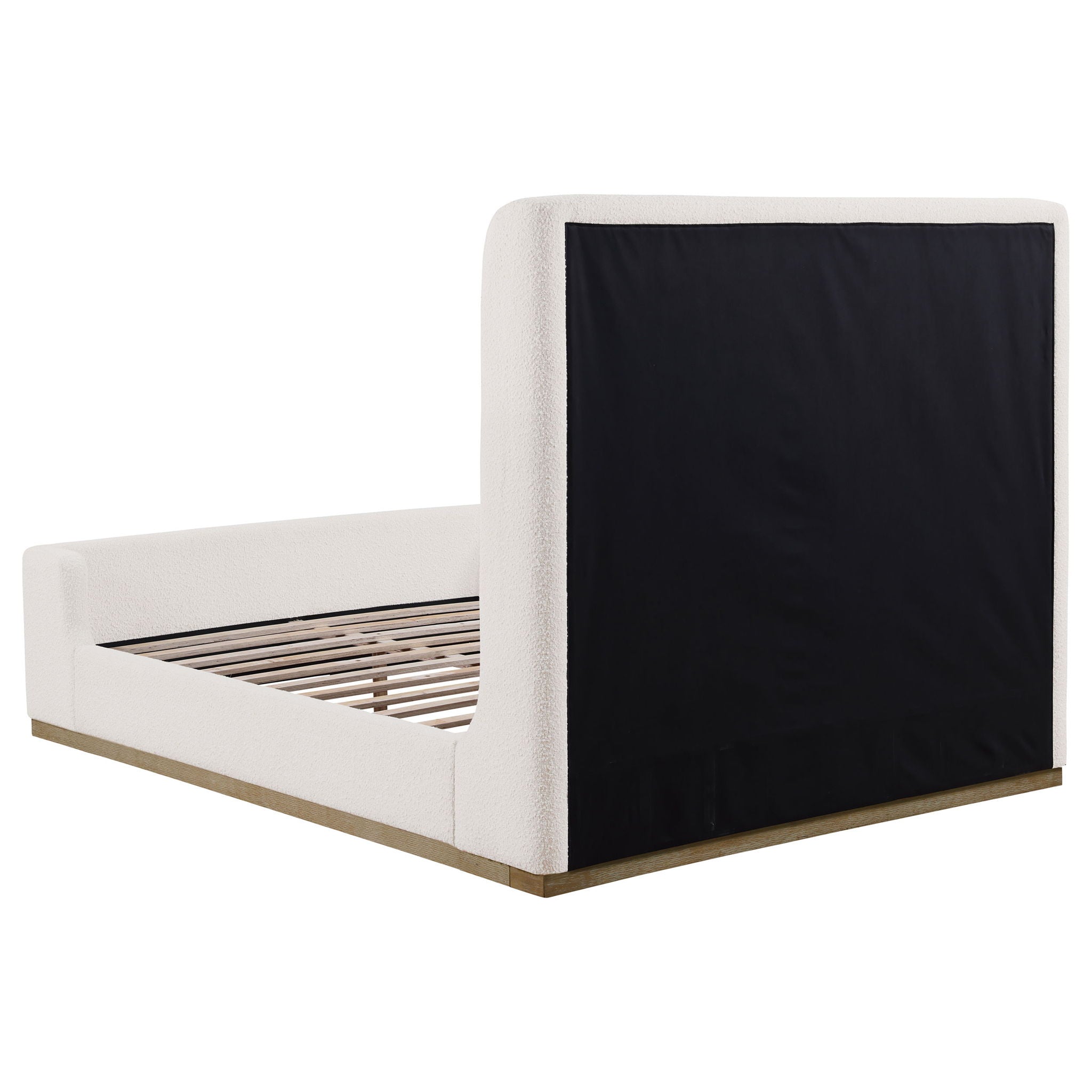 Upholstered Queen Sleigh Bed