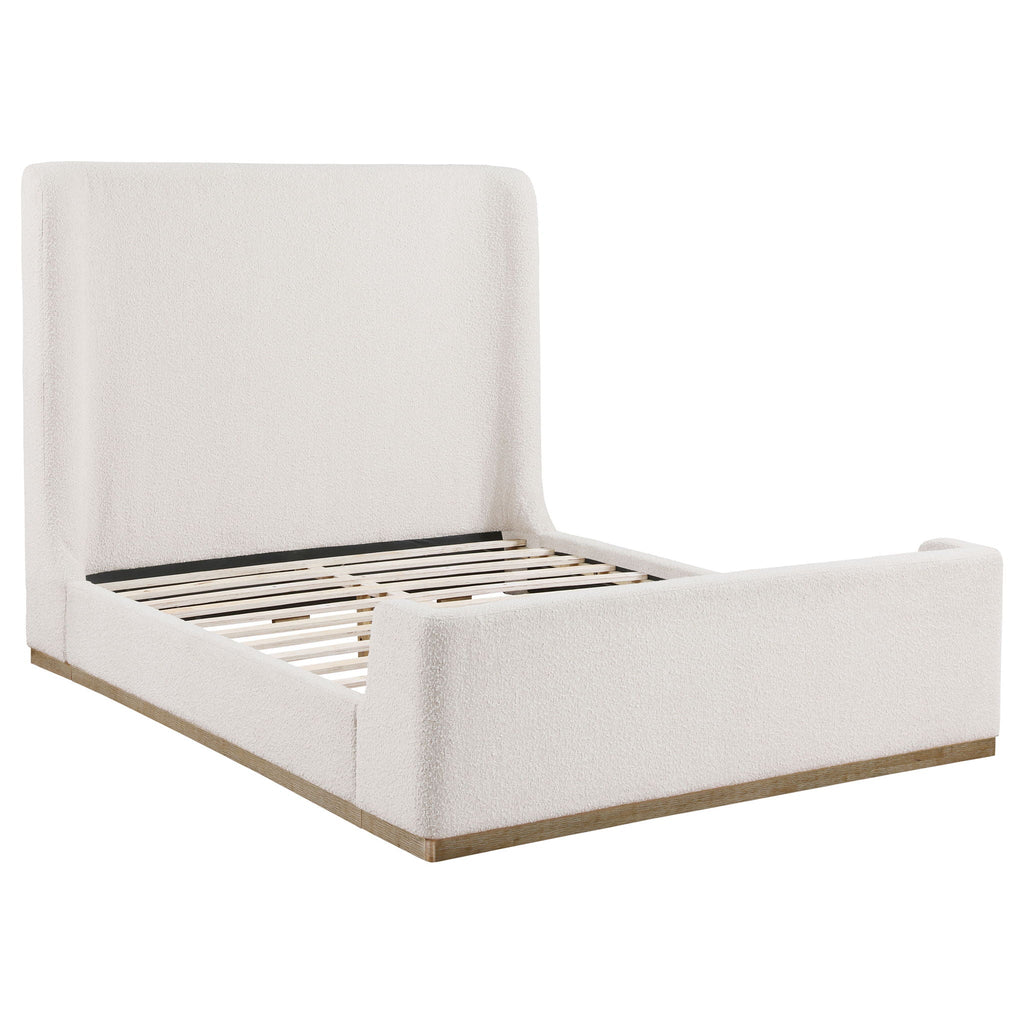 Upholstered Queen Sleigh Bed