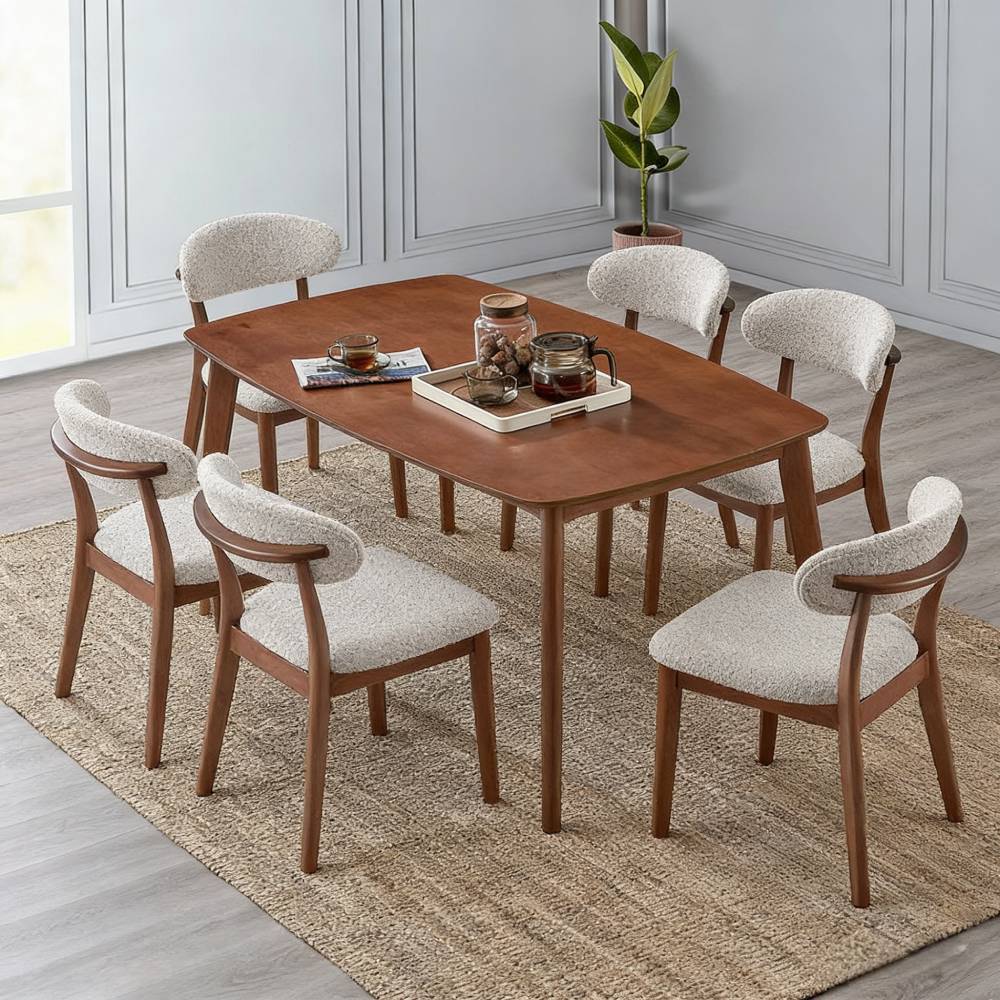 Scandinavian Dining Table Set