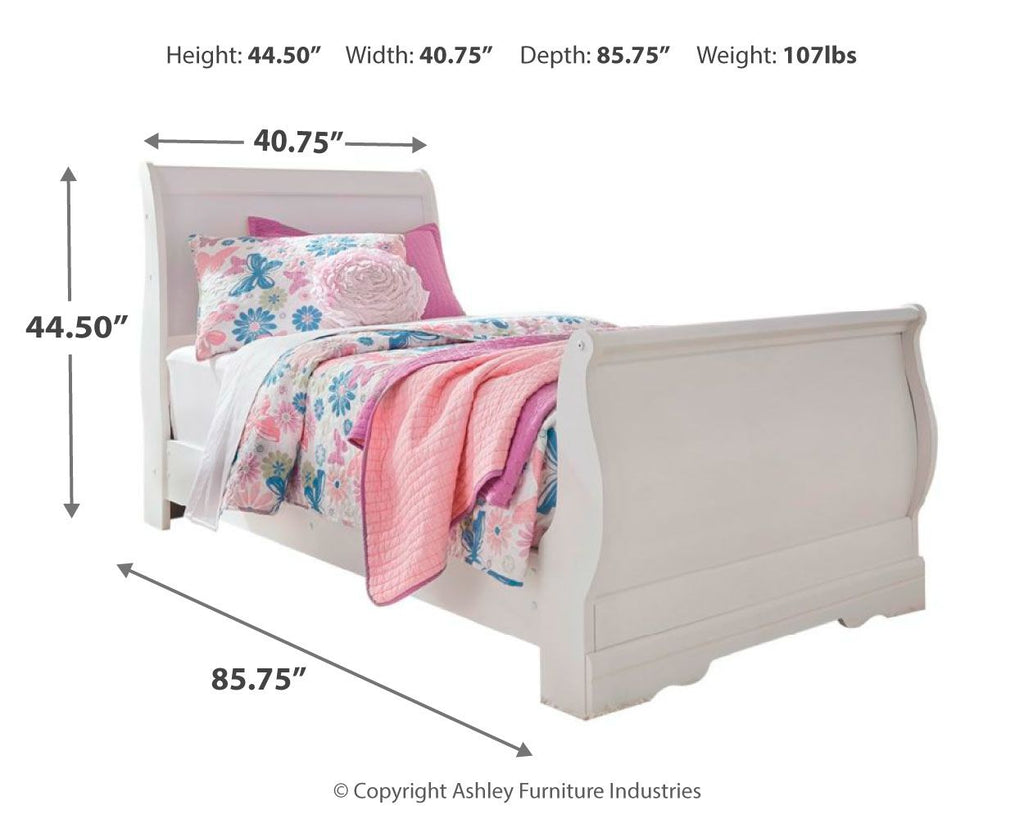 Sleigh Bed Set