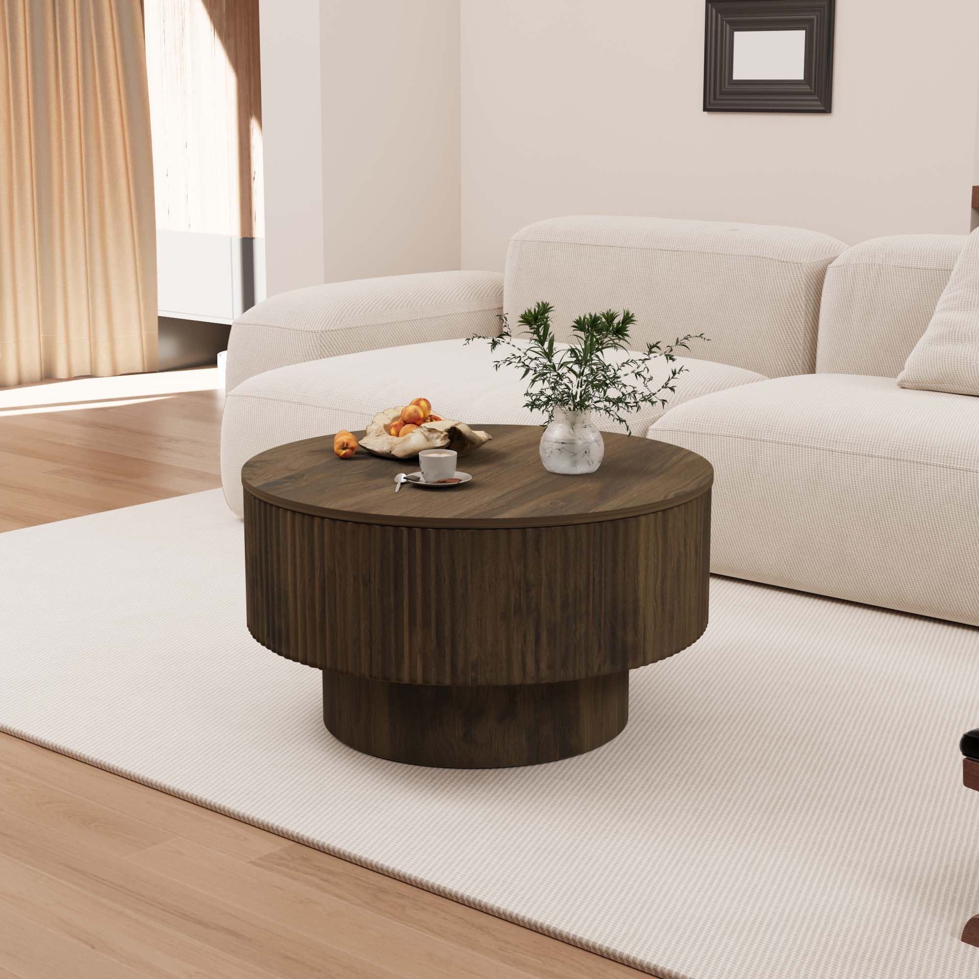 Modern Circular Coffee Table