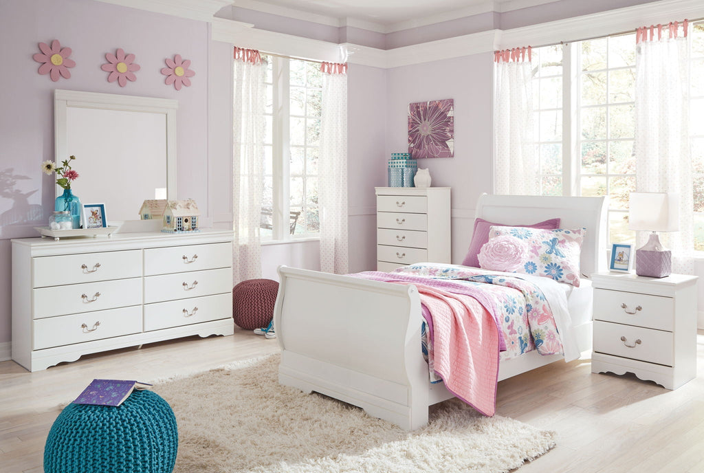 Sleigh Bed Set