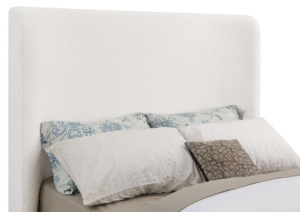 Upholstered Queen Sleigh Bed