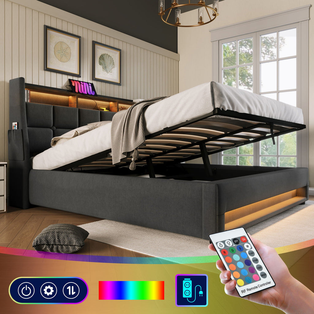 Upholstered Platform Bed Frame