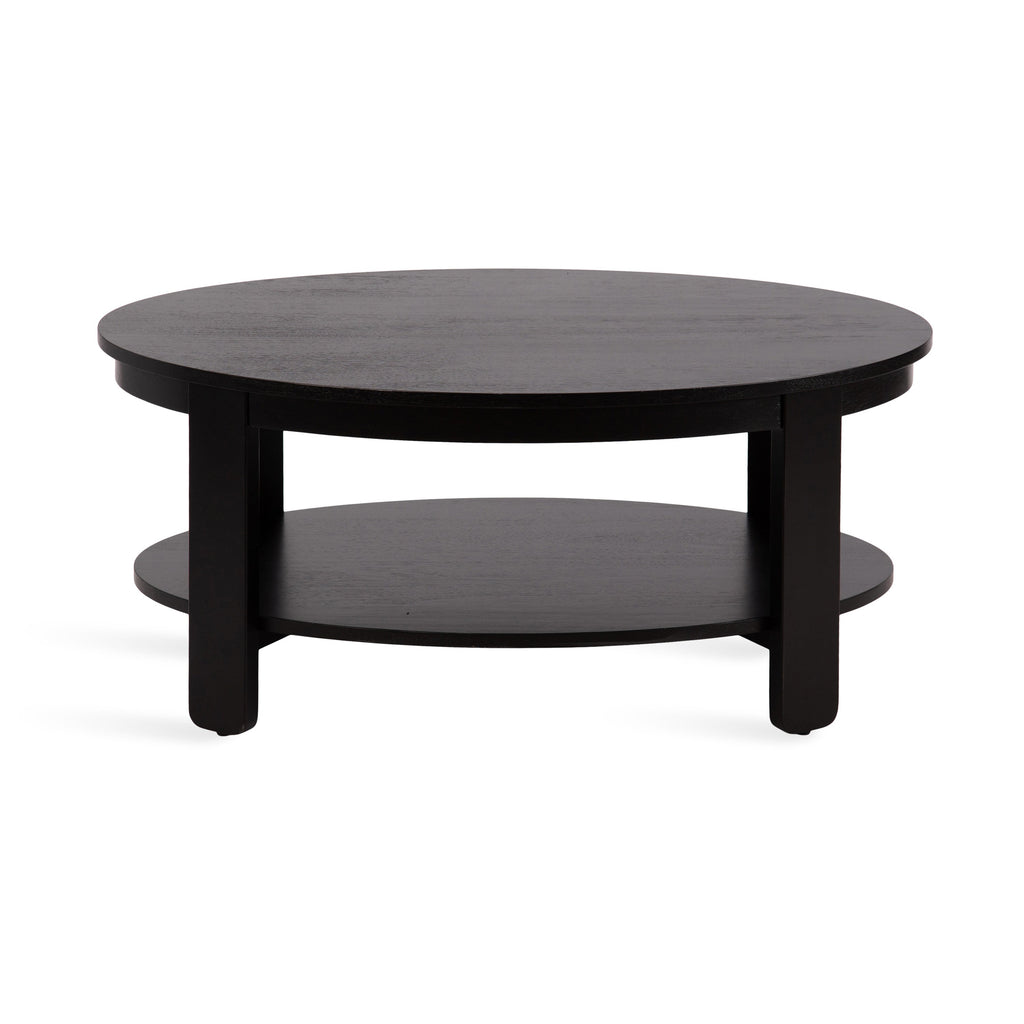 Oval Wood Coffee Table
