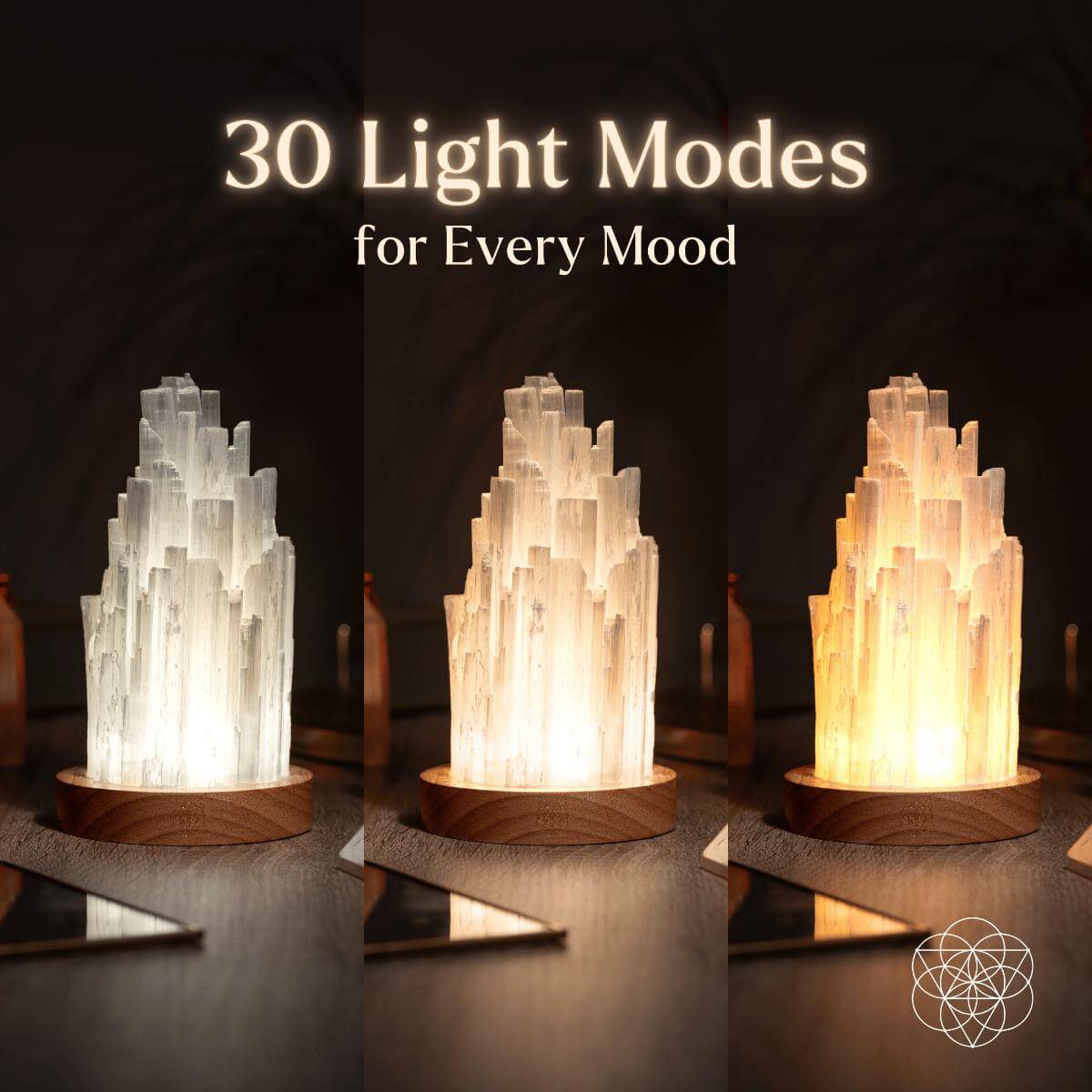The Cleanse-All Selenite Lamp